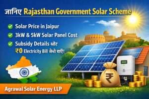 Rajasthan Government Solar Scheme Jaipur solar price subsidy guide 3kW 5kW solar panel cost