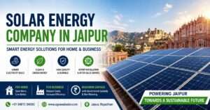 Solar Energy Company in Jaipur rooftop solar panels for home and business