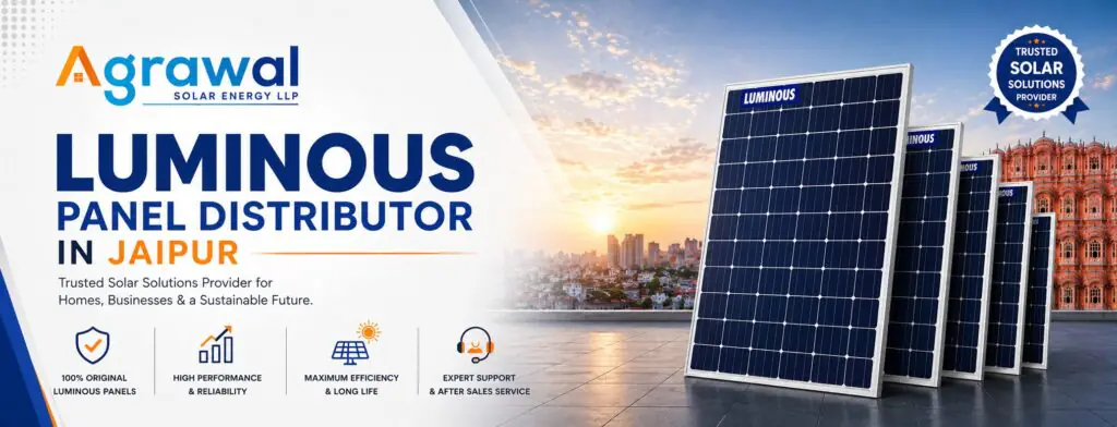 Luminous Panel Distributor in Jaipur | Authorized Dealer & Best Price