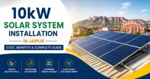 10kW Solar System Installation in Jaipur
