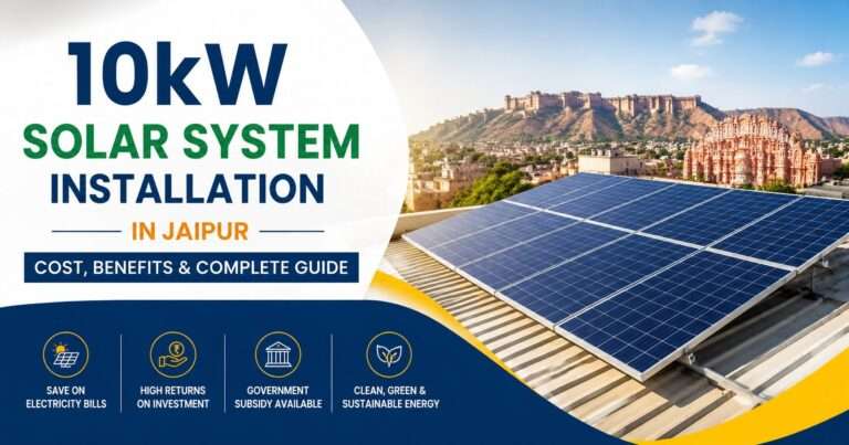 10kW Solar System Installation in Jaipur