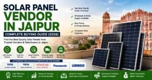 Solar Panel Vendor in Jaipur Complete Buying Guide 2026