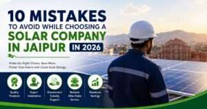 10 Mistakes to Avoid While Choosing a Solar Company in Jaipur in 2026